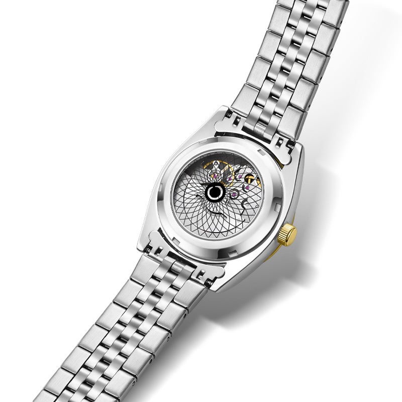 Factory Automatic Mechanical Watch Men'S Fashion Elegant Hollow Array Luminous Waterproof Men'S Watch Delivery - Image 3