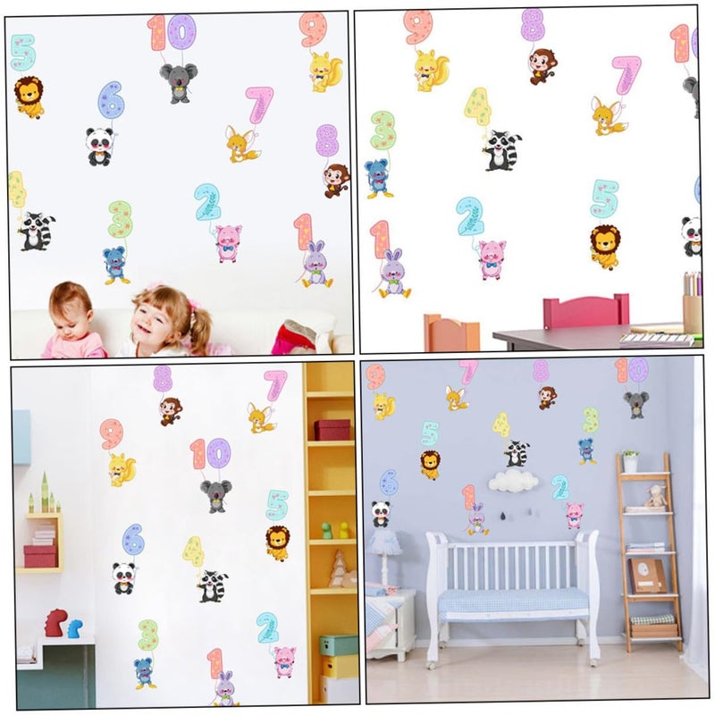 Self Adhesive Cartoon PVC Wall Sticker Decal For Bedroom Nursery Playroom - Image 5