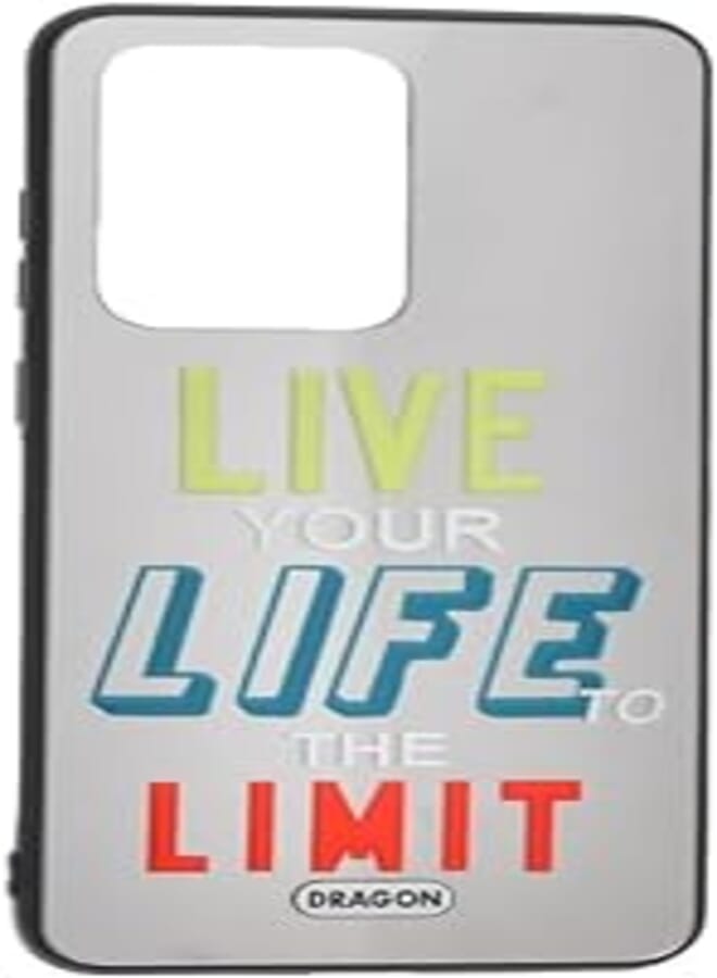 Dragon Plastic Creative Back Phone Protection Case Funky Design With Silicone Safety Edges And Mirror Back For Samsung Galaxy S11 / S20 Ultra - Multi Color