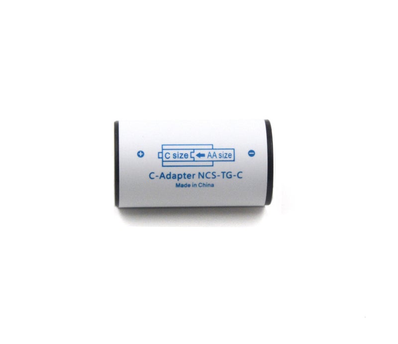 LAMPVPATH (Pack of 4) C Battery Adapter, AA to C Battery Adapter Converter Spacer, C Size Battery Adapter - Image 3