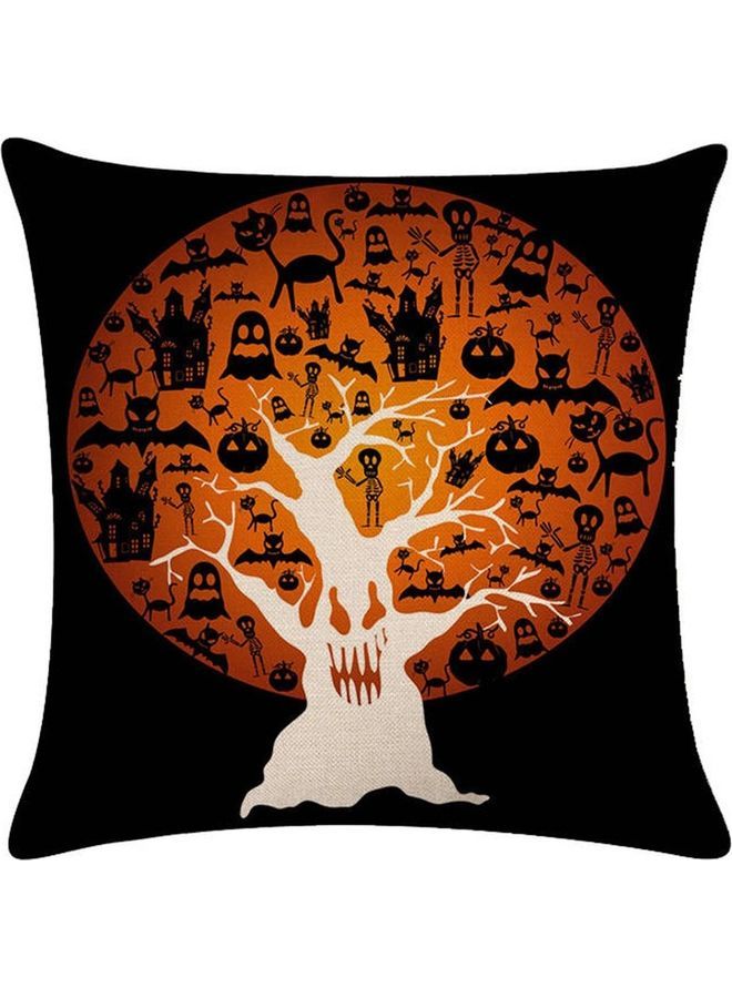 NIBEMINENT Halloween Themed Cushion Cover Multicolour - Image 1