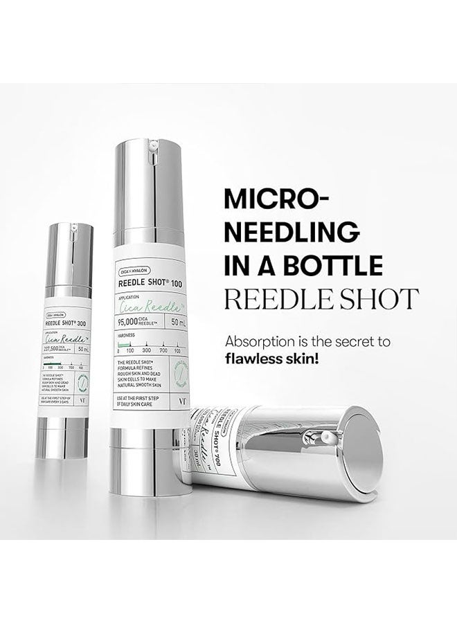 في تي كوزمتيكس سيكا ريدل شوت 100 جوهر ، تنطبق على البشرة ناعمة الوجه يوميا جوهر ، اسيا تيكوسا مجمع ، حمض الهيالورونيك ، تنطبق على جميع الجلد الأخضر دنج استخراج 50 مل - Image 3