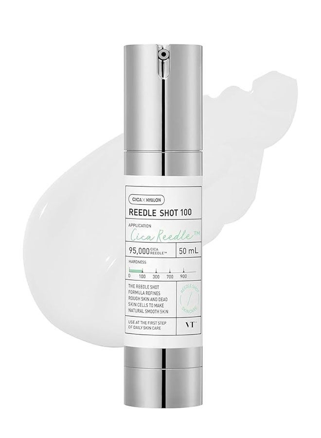 في تي كوزمتيكس سيكا ريدل شوت 100 جوهر ، تنطبق على البشرة ناعمة الوجه يوميا جوهر ، اسيا تيكوسا مجمع ، حمض الهيالورونيك ، تنطبق على جميع الجلد الأخضر دنج استخراج 50 مل - Image 1