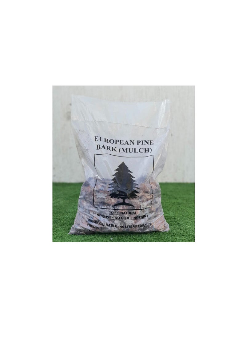 EUROPEAN Pine Bark Mulch – 45Ltr Bag (7KG)  - Image 3