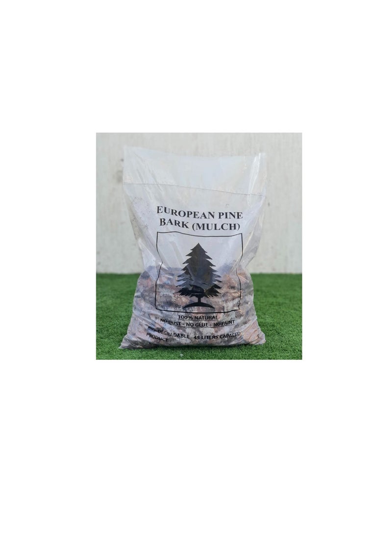 EUROPEAN Pine Bark Mulch – 45Ltr Bag (7KG)  - Image 2