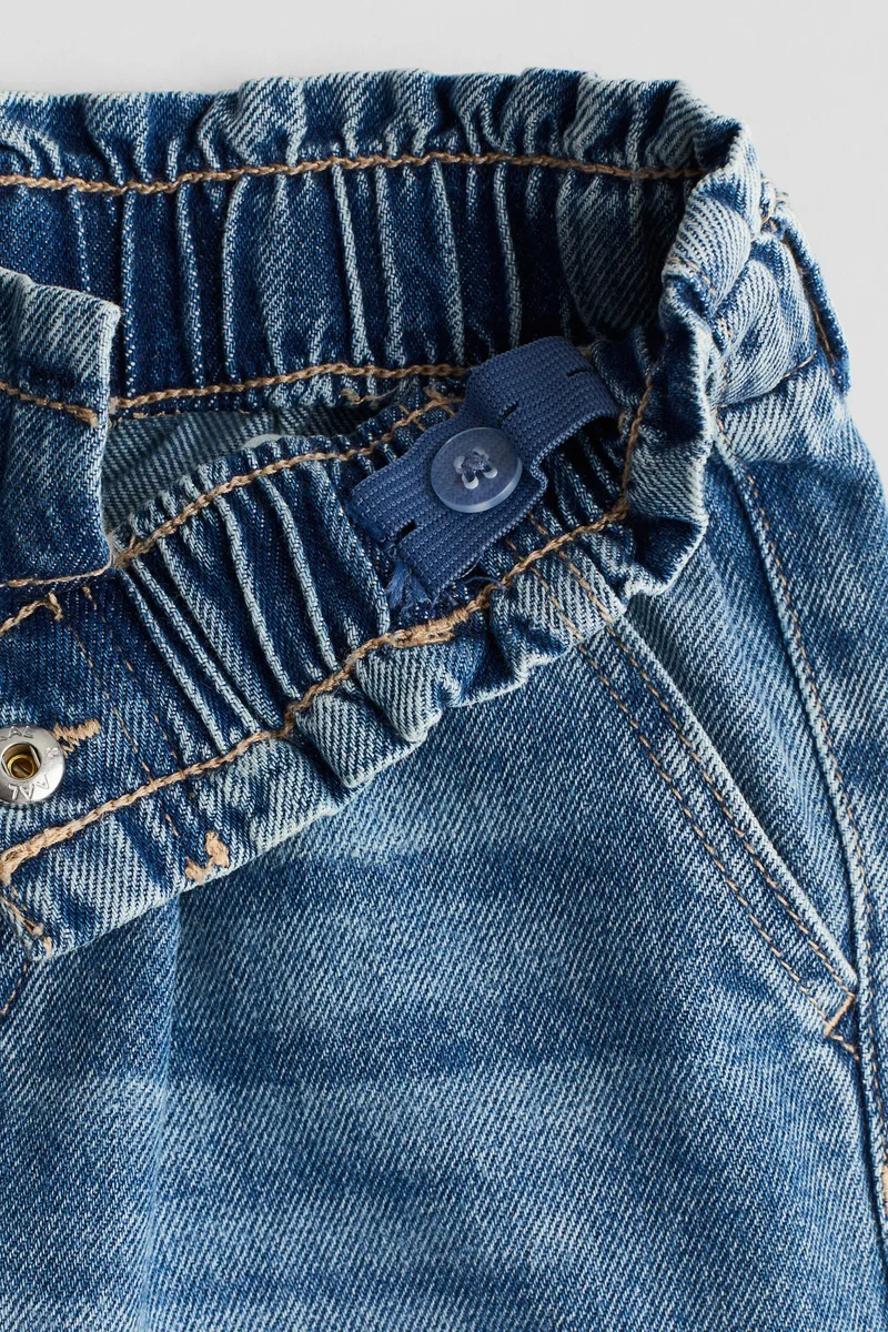 اتش اند ام جينز بيبر باغ بقصّة ساق واسعة