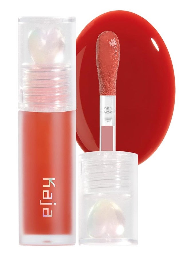 Kaja Lip Plumping - Juicy Glass 06 Apple Cider | Hydrating, Feel Plumped and Lightweight with Vitamin Tree Fruit Oil, Vegan, Cruelty-Free, Clear Tint Stain Shine Gloss Plumper, Long Lasting - Image 1