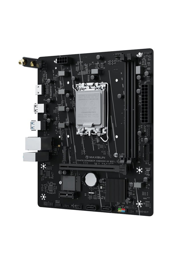 Maxsun Ms-challenger H610m-h Wifi Gaming Motherboard Support 12490f/13490f/13100 - Image 2