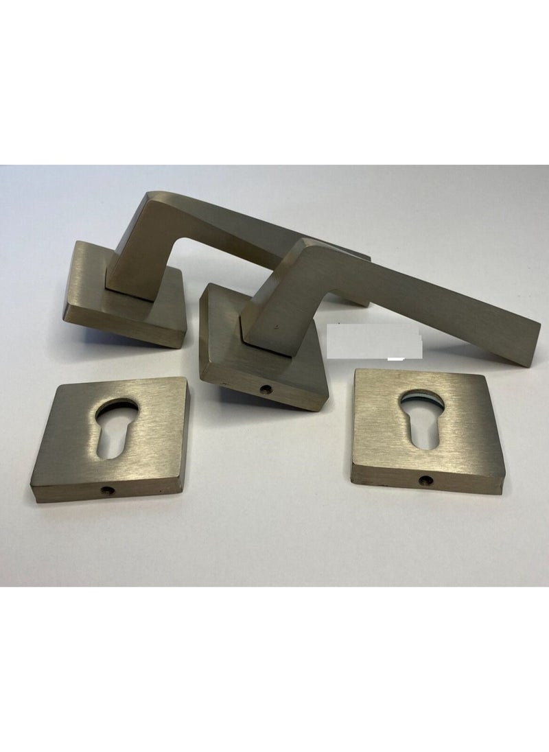 AHRAM AlAhram Rosette Cylinder Room Door Hook Kit 