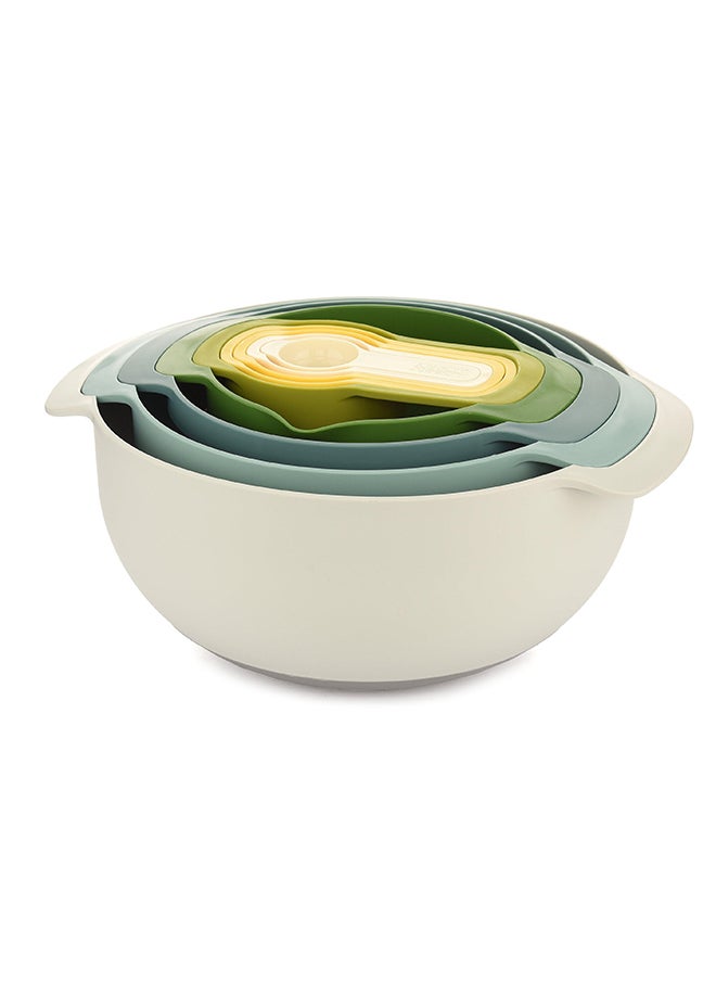 Joseph Joseph - Nest 9 Plus 9 Pcs Compact Food Preparation Set Opal - Image 1
