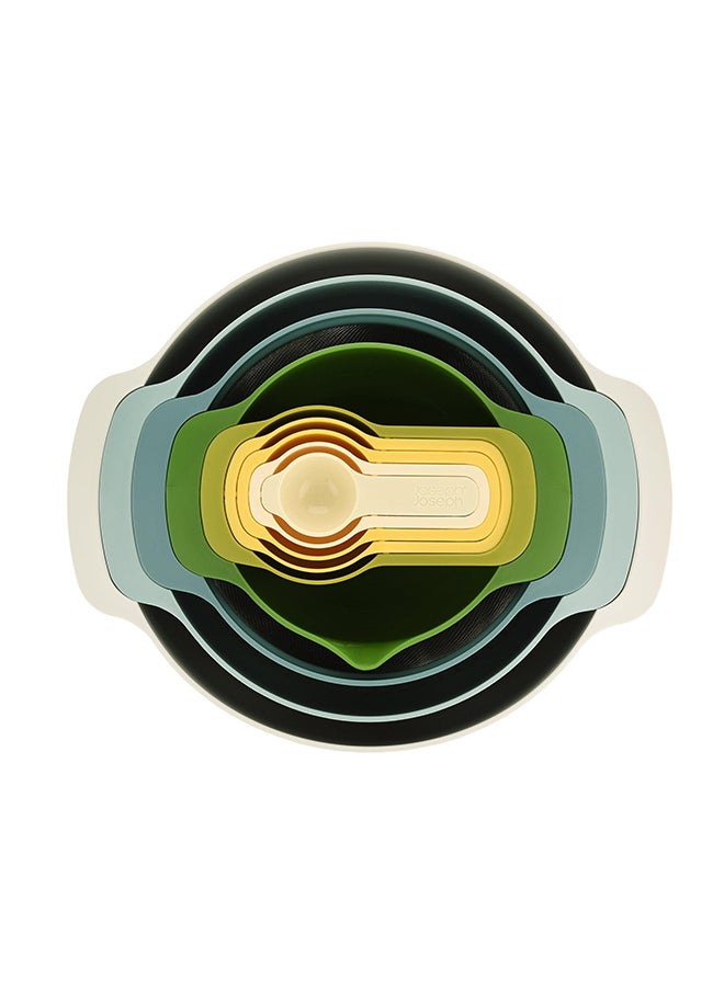 Joseph Joseph - Nest 9 Plus 9 Pcs Compact Food Preparation Set Opal - Image 1