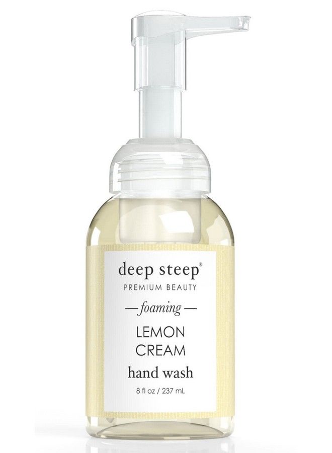 Deep Steep Foaming Hand Wash 8Oz (Lemon Cream) - Image 1