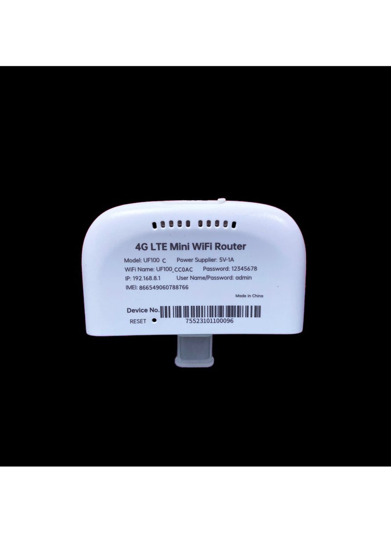 AROAQ VONJUN UF100 4G UFI Type-C Card Router Wireless Hotspot Portable M - Image 3