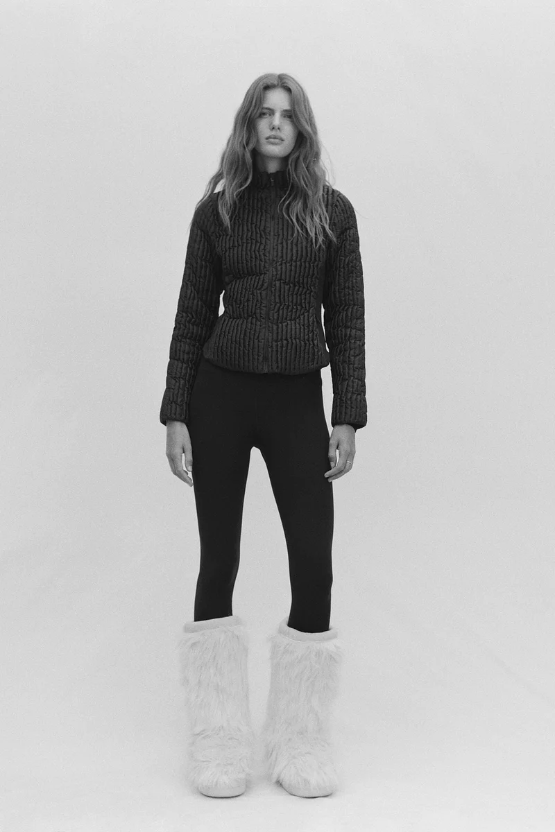 اتش اند ام جاكيت مبطن من نسيج ثيرمو موف