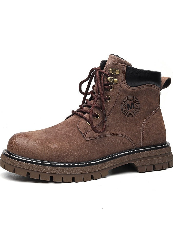 Warrior Fashionable Thick Soled Short Boots  - Image 1