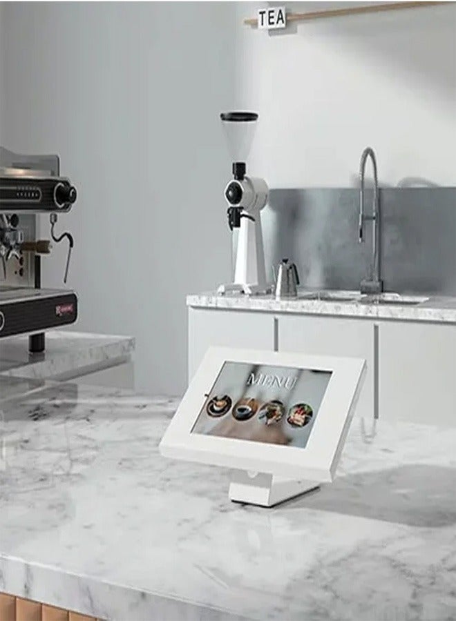 Skill Tech SH 3203 Anti-Theft Wall-Mounted/Countertop Tablet Holder for 9.7"-11" Tablets, 1kg Load Capacity – Black - Image 3