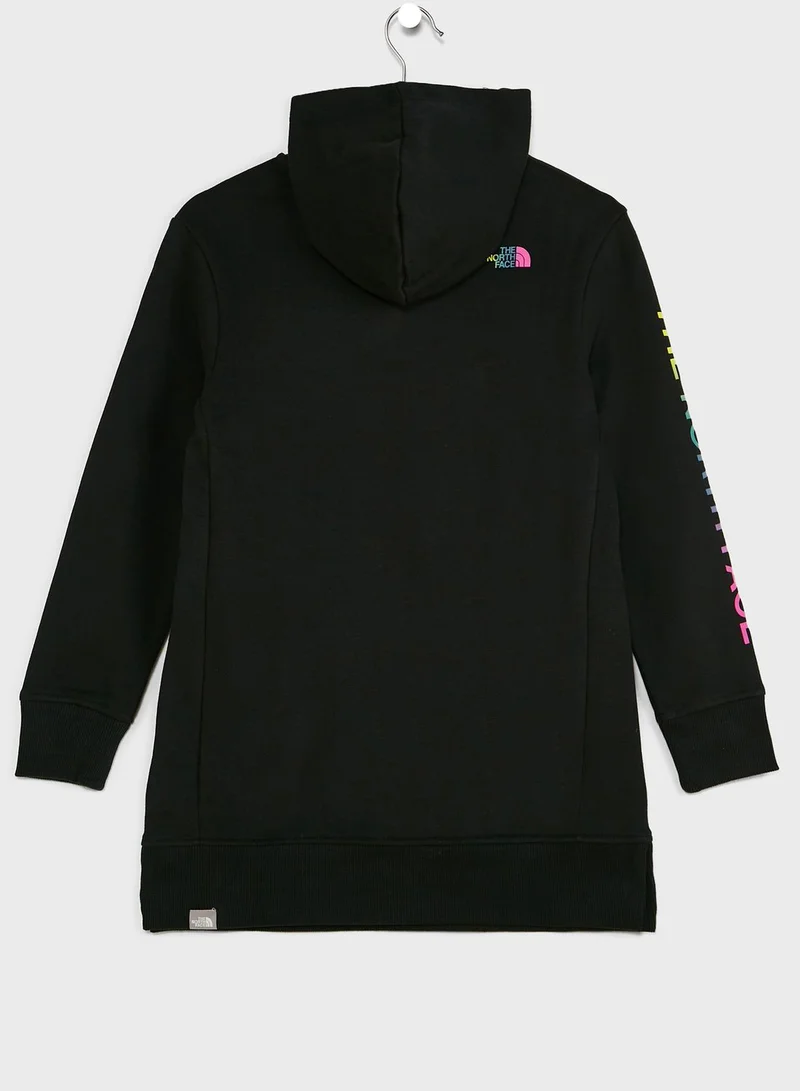 northface Youth Graphic Relaxed Hoodie