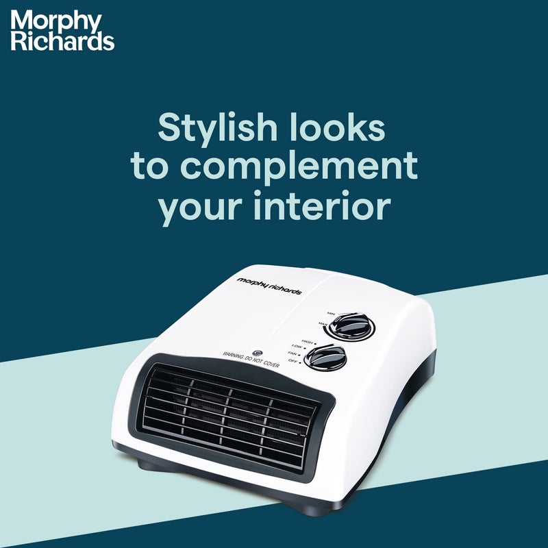 Morphy Richards Orbit 2000 Watts PTC Room Heater White - Image 5
