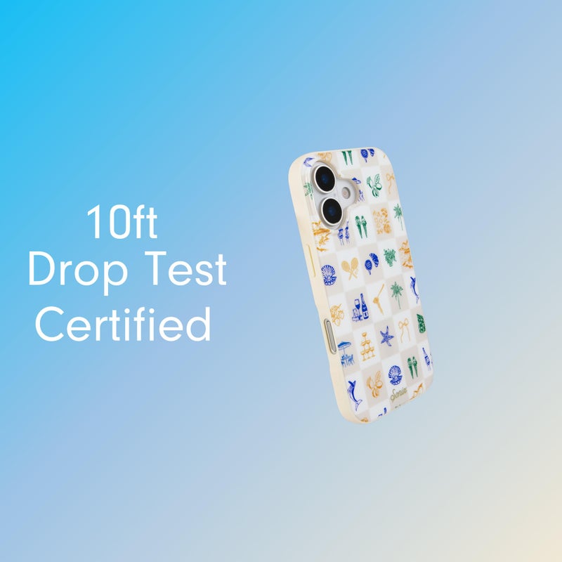 Sonix Case for iPhone 17 | Compatible with MagSafe | 10ft Drop Tested | Coastal Check - Image 2