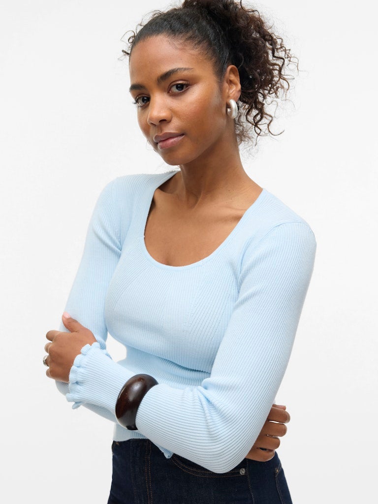 VERO MODA VMWONDER LS SQUARNECK PULLOVER - Image 3