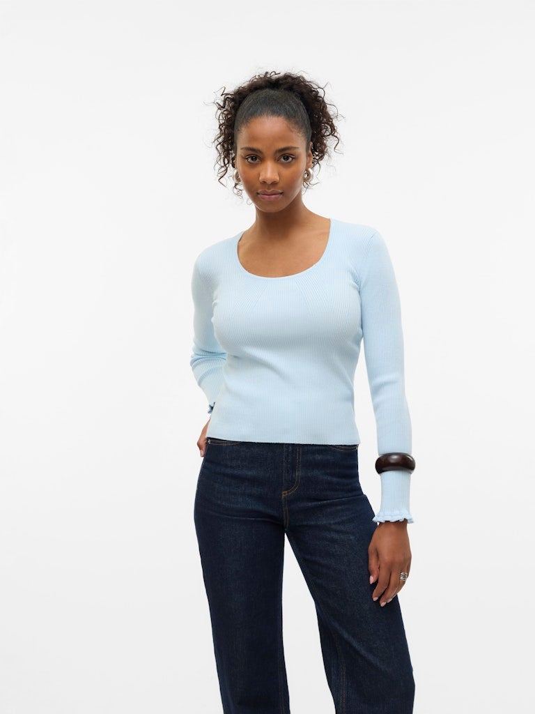 VERO MODA VMWONDER LS SQUARNECK PULLOVER - Image 2