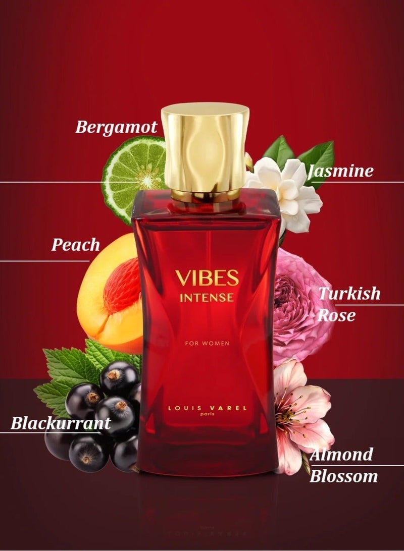 LOUIS VAREL VIBES INTENSE EDP WOMEN 100ML - Image 5