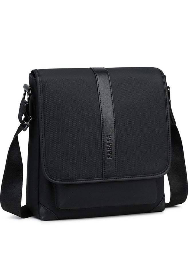 RAHALA - 9287-1 Leather Modern Shoulder Work Travel Everyday Use Organized Stylish Crossbody bag - Black - Image 1