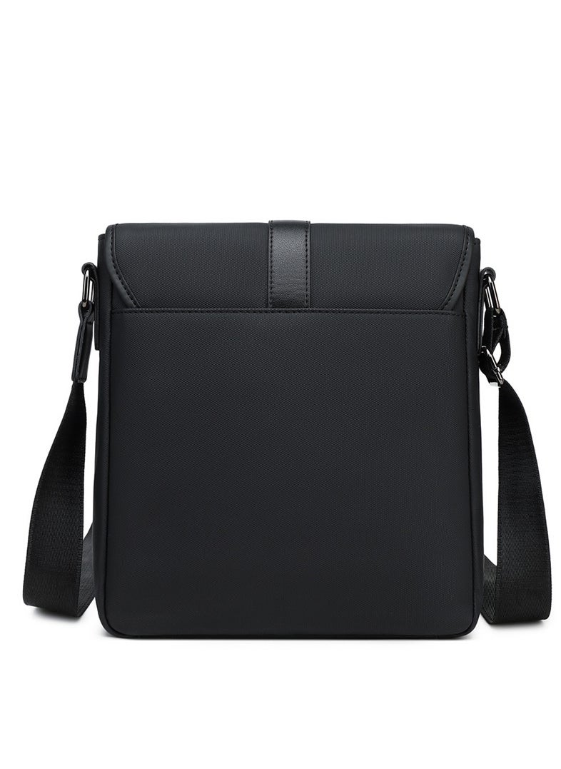 RAHALA - 9287-1 Leather Modern Shoulder Work Travel Everyday Use Organized Stylish Crossbody bag - Black - Image 1