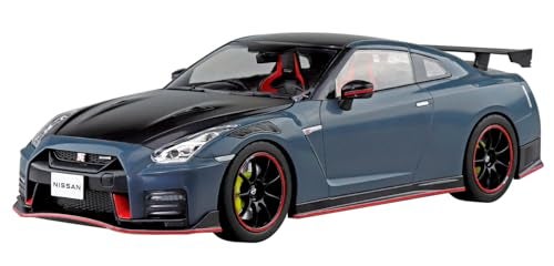 Aoshima Nissan R35 GT-R Special Edition 2022 Nismo (Stealth Gray) 1:24 Scale Model Kit - Image 1
