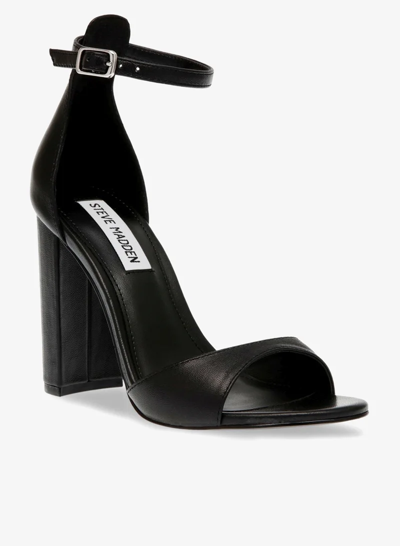 STEVE MADDEN  Steve madden capsule black leather women's sandals for Women | Best Price UAE