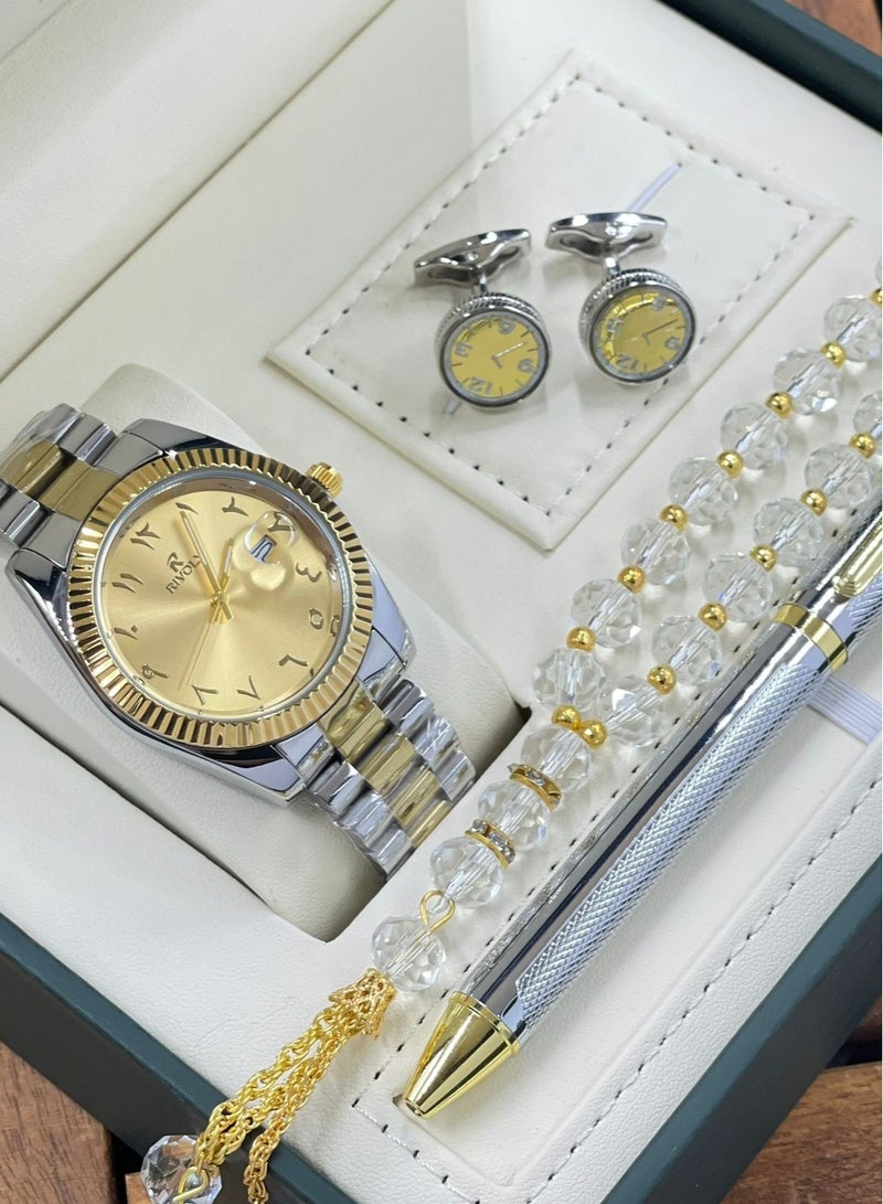 طقم ساعات رجالي من ريفولي