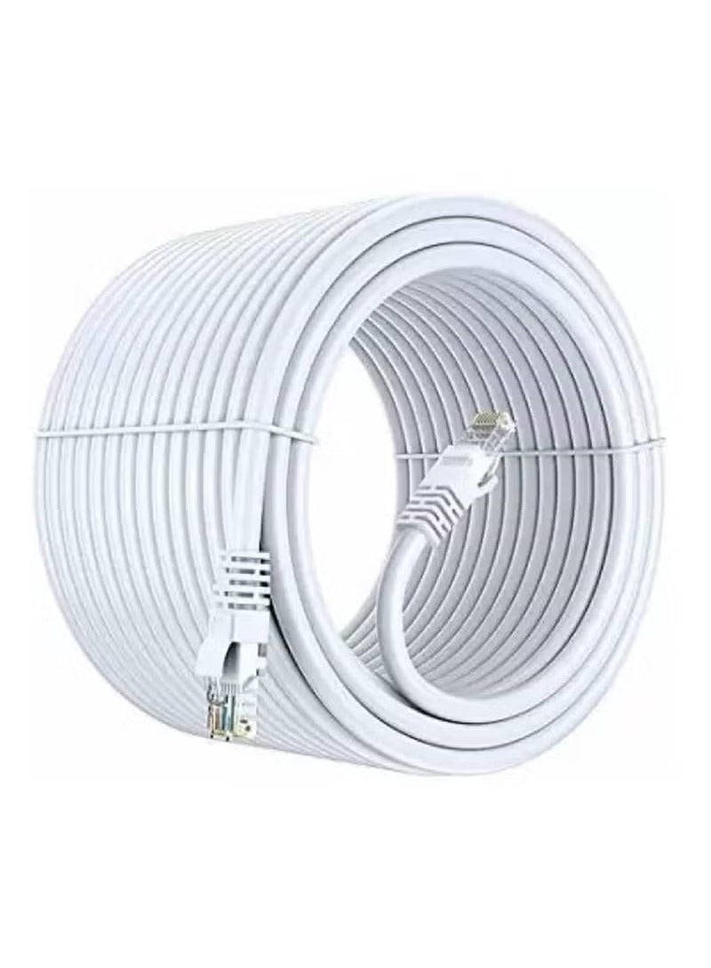 TIGER 40-Meter Cat 6 Ethernet Cable – Full Copper Core, High-Speed LAN Network Cord for Computer and Internet Connections - Image 1