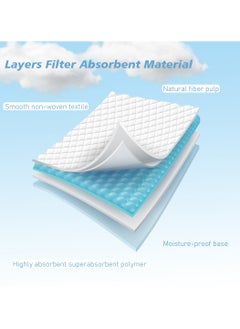 Cute 'n' Cuddle Disposable Changing pads (Pack Of 30) for Baby 60 cm X 45 cm Soft Ultra Absorbent Waterproof Diaper Mess-Free Changing Mat Liners Baby Changing Mat Cover Bed Pads  - Image 4