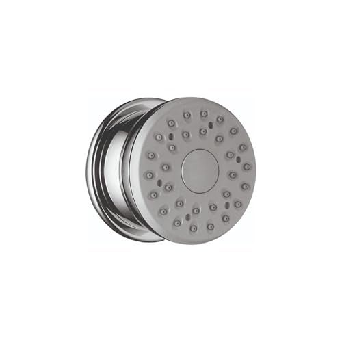 Hansgrohe رذاذ الجسم من هانسغروهي مع ترقية الإيقاف، رذاذ جسم حديث بقطر 2 بوصة باللون الكروم، 28467001 - Image 5