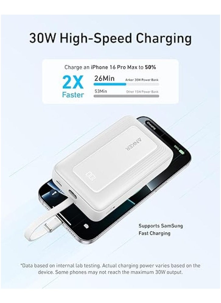 ANKER A1689H21 Power Bank 20K 30W Built-In USB-C Cable, White - pzsku/ZB5181800C3F1D5CB0413Z/45/1741280292/ff91a779-6355-4e33-add7-95a1c45b6d4e