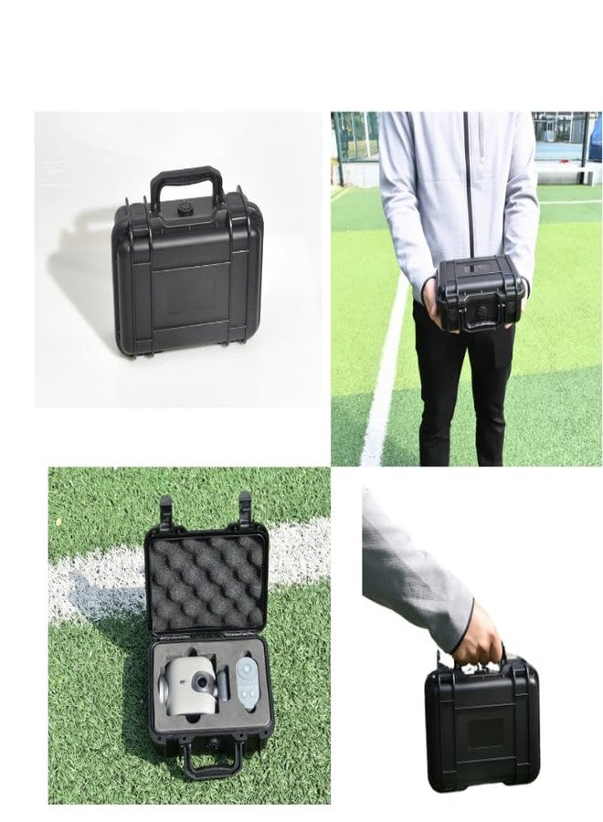 Fotoleey Portable Carrying Case for XbotGo, Waterproof, Shockproof & Dustproof, Secure Lock & Ventilation System, Durable PP Plastic with EVA Liner, Includes Mesh Pocket, for Storage & Travel - Image 4
