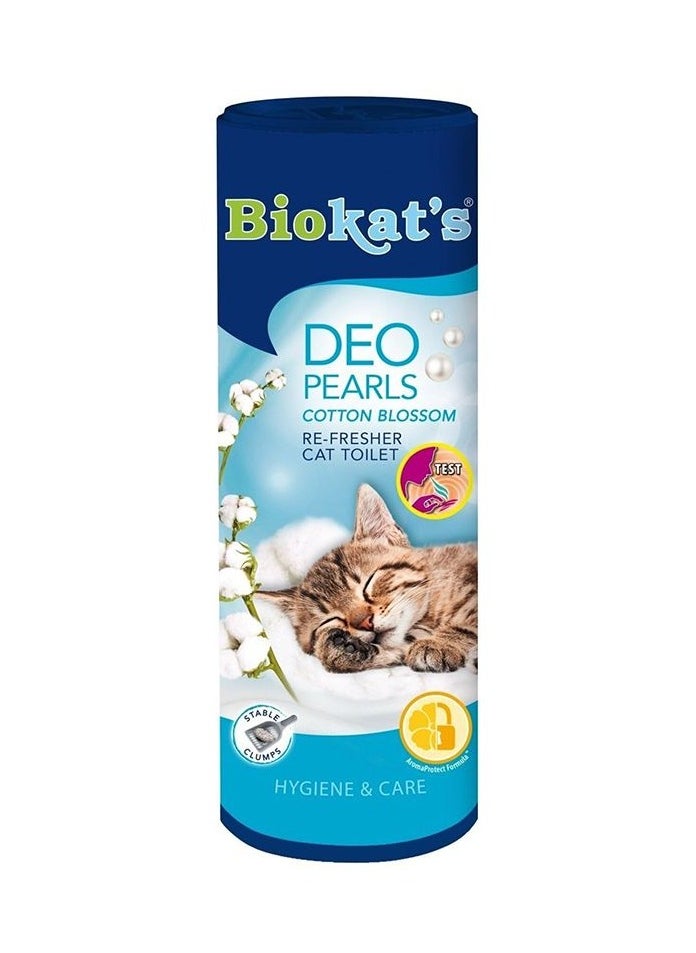 Biokat's Deo Pearls Cotton Blossom Refresher Cat Toilet 700 g 