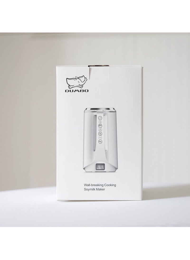 DUMBO - Electric Wall-breaking Cooking Soymilk Machine Juicer Food Mixer Grinder Blender 400ml 400W DB-03 White - Image 1