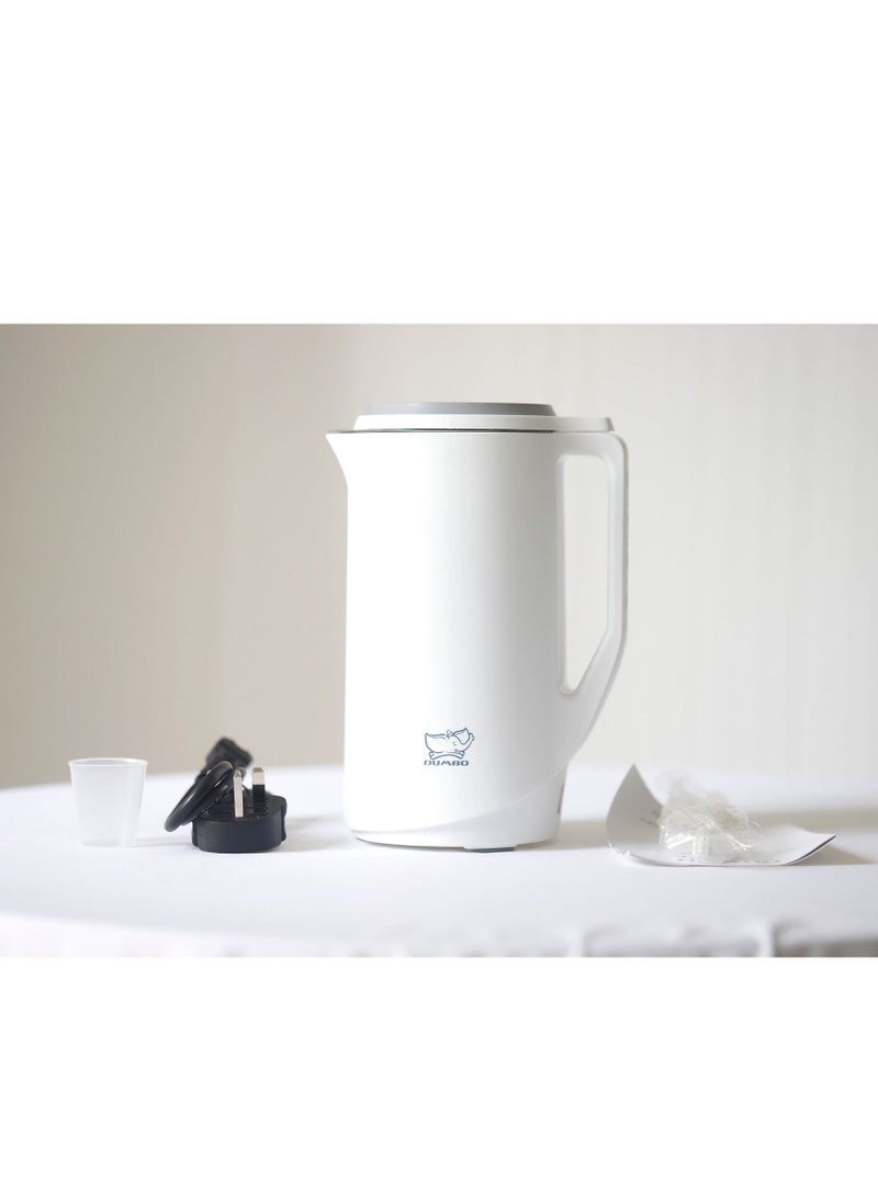 DUMBO - Electric Wall-breaking Cooking Soymilk Machine Juicer Food Mixer Grinder Blender 400ml 400W DB-03 White - Image 1