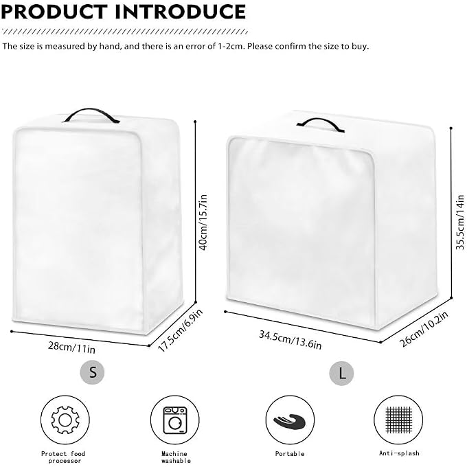 Mintulipy Rooster Coffee Maker Cover for Keurig Coffee Maker Blender Cover Coffee Maker Cover Cloth Cover Stain Resistant for Home Kitchen - Image 3