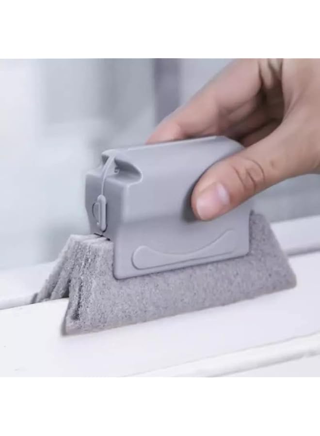 Zaboon Track Cleaning Brush Window Cleaning Brush Kitchen Fan Sliding Door Track Cleaning Tool Manual Dust Cleaning Tool For All Corners And Gaps - Image 1