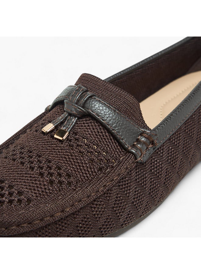 Flora Bella By Shoexpress Women Knot Accent Slip-On Loafers  - Image 4