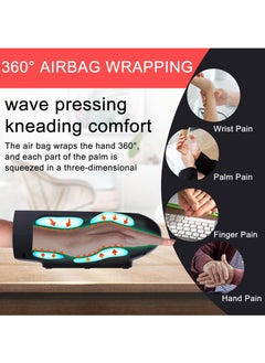 SYOSI SYOSI Hand Massager, Cordless Hand Massager with Heat and Compression, Intelligent Touch Screen Control, Relieves Hand Fatigue and Pain, Best Gift for Women/Men/Mom/Dad/Lover  - Image 4