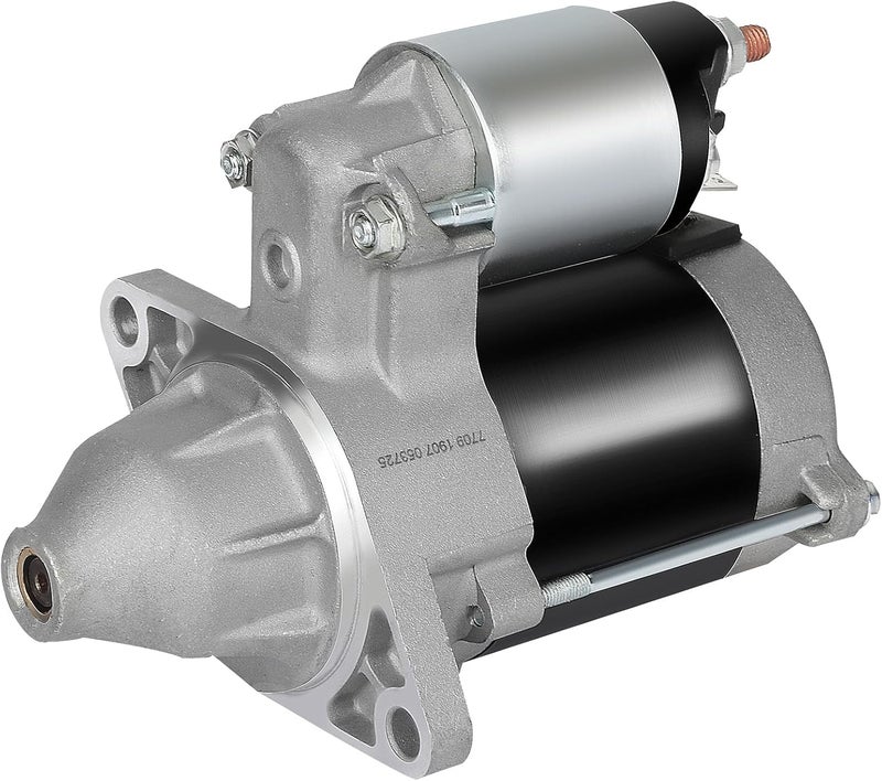 SCITOO Starter Motor 128000-9980 18450N for Kawasaki (UTV) KAF300 Mule 500/520/550 286cc KM-21163-2109 ‎0.6kW/12 Volt CW 9-Tooth Pinion - Image 1