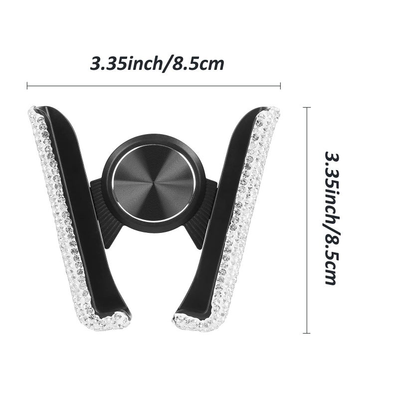 Car Phone Holder for Universal Fit Black for Travel - Image 4