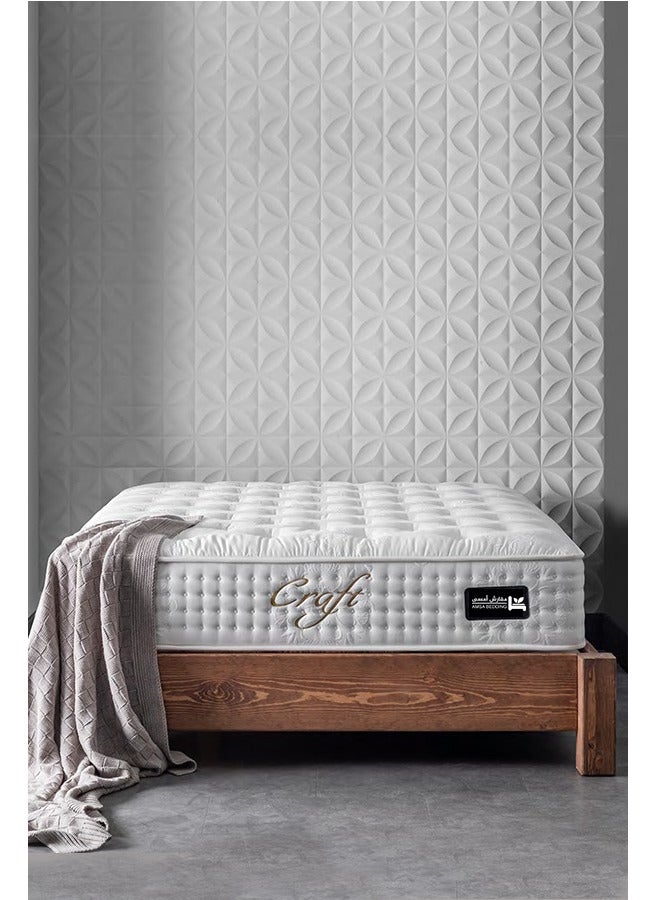 أمسى مرتبة كرفت - بوكت معزول لراحة فائقة ودعم ممتاز للجسم - تصميم مثالي للنوم العميق والهادئ - Image 2