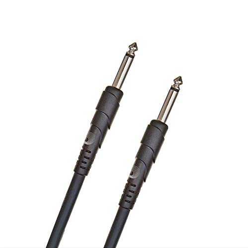 Planet Waves D'Addario Accessories Speaker Cable - Shielded for Noise Reduction - 1/4 Inch Male to 1/4 Inch Male - Classic Series - 5 Feet/1.52 Meters - Straight Ends - 1 Pack - Image 1