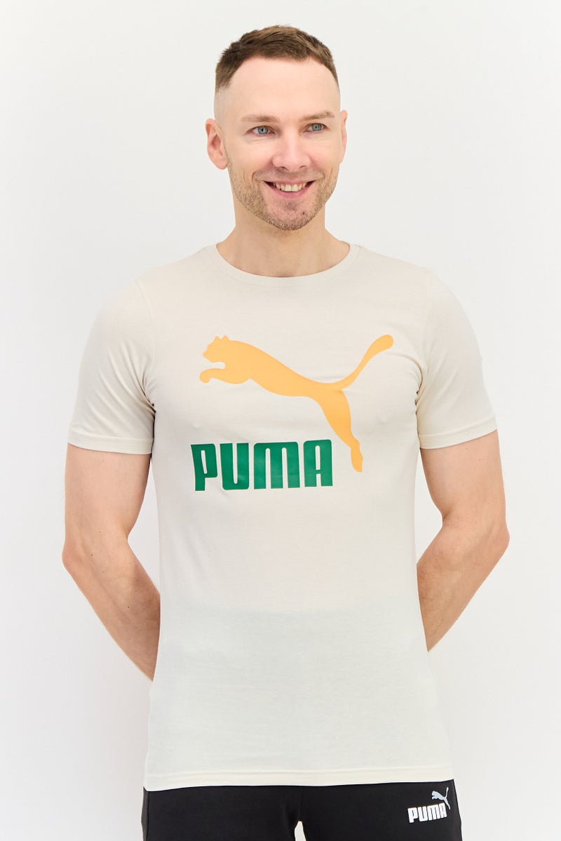 PUMA Men Sportswear Fit Short Sleeve Outdoor T-Shirt, Alpine Snow - Image 1