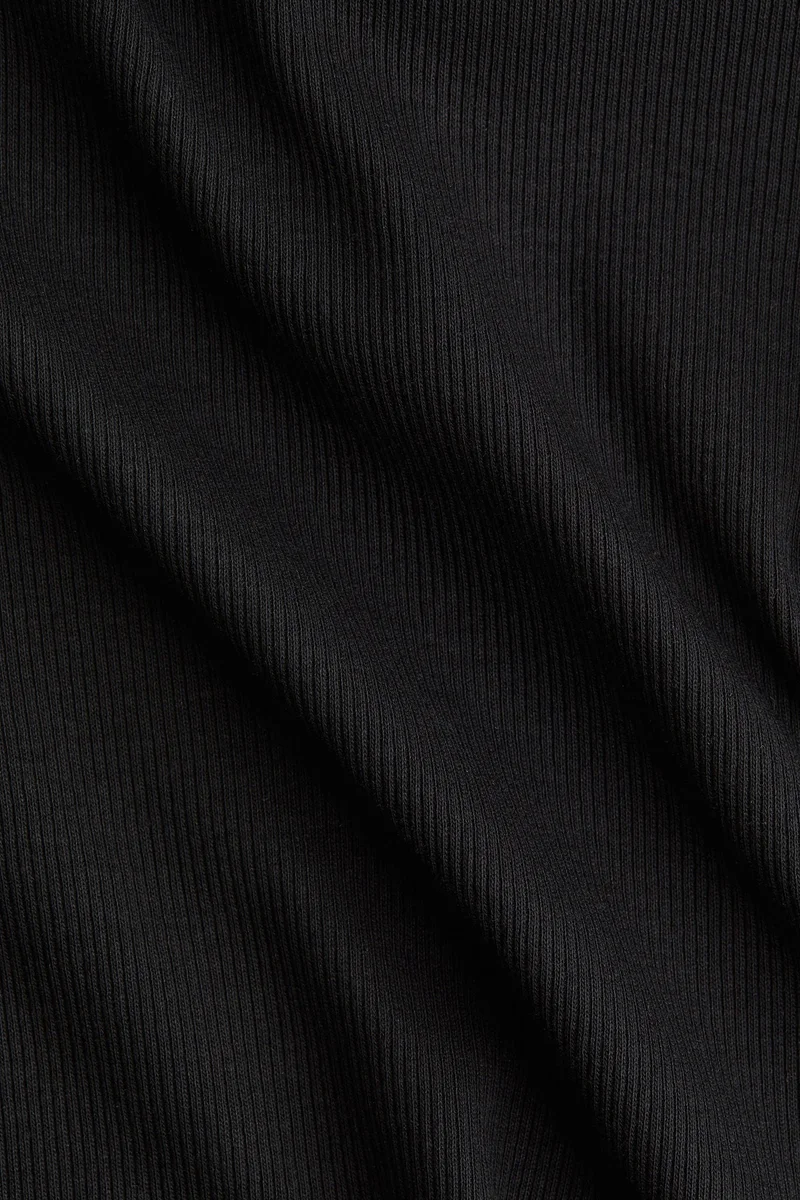 H&M Ribbed cotton top