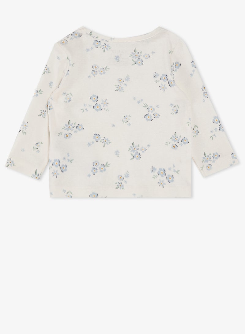 كارترز طقم تي شيرت وبنطلون مطبوع للأطفال الرضع - Image 3